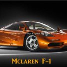 MCLAREN F-1 ENGLISH HIGH PERFORMANCE AUTOMOTIVE LUXURY SPORTS CAR PHOTO