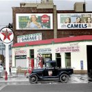 Rare 1940 Michigan Texaco Gas Staton Oil Company Photo Nostalgic Automobiles
