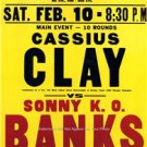 Eary Ali Cassius Clay Banks World Heavyweight Boxing Champion Color Poster Photo