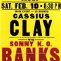 Eary Ali Cassius Clay Banks World Heavyweight Boxing Champion Color Poster Photo
