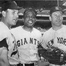 WILLIE MAYS MICKEY MANTLE HAMMERIN HARMON KILLEBREW BASEBALL WORLD SERIES PHOTO