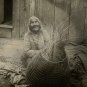 PHOTO BLACK & WHITE HUPA NATIVE AMERICAN INDIAN WOMEN HERITAGE 1900 U.S. HISTORY