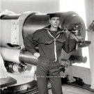 NAVY SHIP USS CHICAGO GIANT GUN PHOTO 1900 SAILORS UNIFORMS NAVAL ORDANCE