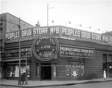DRUG STORE PHOTO WASHINGTON D.C. VINTAGE  DENTIST RX MEDICINE CIGARS