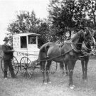 U.S. MAIL HORSE BUGGY POSTAL CARRIERS R.F.D. ROUTE MAILMAN PHOTO OFFICE POSTMAN