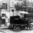 UNITED STATES POSTAL CARRIER PHOTO TRUCK LETTERS MAILMAN OFFICE MAIL BOX POSTMAN