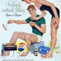 PHOTO PEPSI COLA AD 1956 BEACH COOKOUTS SODA POP BOTTLES SOFT DRINKS NOSTALGIC