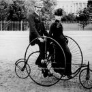 Rare photo of an 1850 Bicycle built for Two Photo