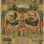 POSTER PHOTO WILLIAM MCKINLEY REPUBLICAN CANDIDATE FOR PRESIDENT UNITED STATES