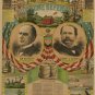 POSTER PHOTO WILLIAM MCKINLEY REPUBLICAN CANDIDATE FOR PRESIDENT UNITED STATES