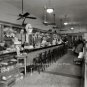 Old Peoples Drug Store Soda Fountain Ice Cream Malts Shakes Hot Dogs Candy Photo