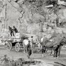 NOSTALGIC SCENE AMERICANA CONCORDE NEW HAMPSHIRE 1908 HORSE WAGON GRANITE PHOTO