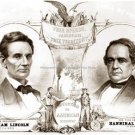 POSTER PHOTO ABRAHAM LINCOLN REPUBLICAN CANDIDATE FOR PRESIDENT UNITED STATES