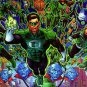 Green Lantern Classic Cartoon Super Hero Poster 13 x 19