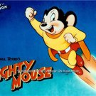 Mighty Mouse cartoon poster photo Kids will love it
