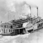 PADDLE WHEEL STEAMBOAT MISSISSIPPI RIVER BOAT U.S.C.G.C. WILLOW RIVER PHOTO