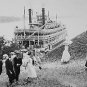 PADDLE WHEEL STEAMSHIPS RIVER BOAT BELLVIEW LOUISIANA MISSISSIPPI RIVER PHOTO