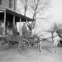 OLD WOODEN COUNTRY STORE BLACK & WHITE PHOTO 1914 HORSE WAGON FORD MODEL T COKES