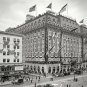 HOTEL ASTOR TIMES SQUARE AREA NEW YORK CITY PHOTO 1909 NOSTALGIC HORSE CARRIAGES