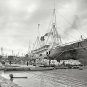 VINTAGE PASSENGER STEAMSHIP THE SS PROTEUS DOCKS IN NEW ORLEANS PHOTO 1903