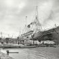 VINTAGE PASSENGER STEAMSHIP THE SS PROTEUS DOCKS IN NEW ORLEANS PHOTO 1903