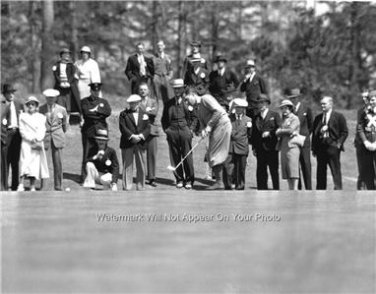 BOBBY JONES AMERICAN AMATEUR GOLF LEGEND LAWYER  MASTERS GOLF PHOTO