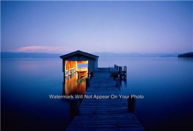 Lake Tahoe Sunset Spectacular Poster Photo 13 x 19 Look