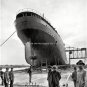 Vintage Michigan Ship Yard Workers Builder Great Lakes Steamship Freighter Photo