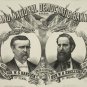 1880 PRESIDENTIAL CAMPAIGN POSTER PHOTO GENERAL HANCOCK DEMOCRATIC WHITE HOUSE