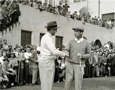 SAM SNEAD BEN HOGAN LEGENDS RIVERA GOLF CLUB PLAYOFF PHOTO