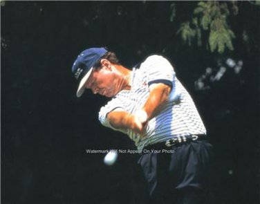 Tom Watson Impact Golf Photo large great action