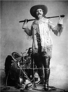 Buffalo Bill Cody 1870 Showman Circus Sharpshooter