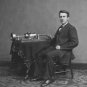 THOMAS EDISON AMERICAN INVENTOR SCIENTIST BUSINESSMAN PHOTO