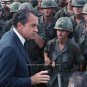 37TH PRESIDENT RICHARD M NIXON VIETNAM WAR VETERANS PHOTO DAY MILITARY SOLDIERS