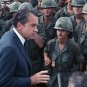 37TH PRESIDENT RICHARD M NIXON VIETNAM WAR VETERANS PHOTO DAY MILITARY SOLDIERS