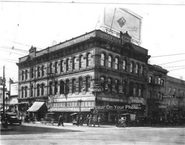 NEPPACH HOTEL RITTER PAINLESS DENTIST PHOTO 1928 DRUG STORE NOSTALGIC MEDICINE
