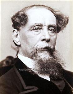CHARLES JOHN HUFFAM DICKENS AUTHOR ENGLISH NOVELIST VICTORIAN PERIOD PHOTO