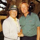 Jack Nicklaus and Gene Sarazen Great Photo Masters