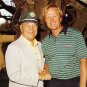 Jack Nicklaus and Gene Sarazen Great Photo Masters