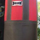 =Excellent condition= Custom made leather/canvas punch/kick bag: 5ft