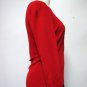 Sweaterworks Red Embellished Sweater Chinese Dragon Sequin sz PM