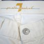 7 FOR ALL MANKIND Jeans Ivory Wash Bootcut Blue Sz 26 (US Sz 2)
