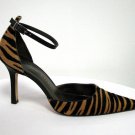 Antonio Melanie Tiger Animal Print Dyed Cow heels size 8.5