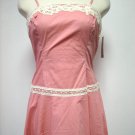 XOXO Collection Sundress size 4 Junior sz 5 Peach Pink Lace
