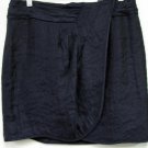 Nanette Lepore Skirt Mini Tea Party Navy Poly Blend Skirt Size 8 MSRP $295