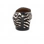 NWB Michael Kors Sz 7 Med 'Ailee' Black and White Calf Hair Leather Flats