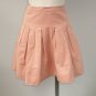 BCBG MAX AZRIA Sz XS Peach ALINA Pleated Bubble w/ Pockets Skirt