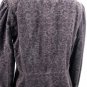 Ann Taylor LOFT Jacket Size 12 Eggplant Purple Acid Cut Brocade Velvet Soldier