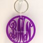 Monogram Keychain Acrylic