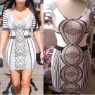 new women mini sexy bodycon cocktail evening party bandage dress